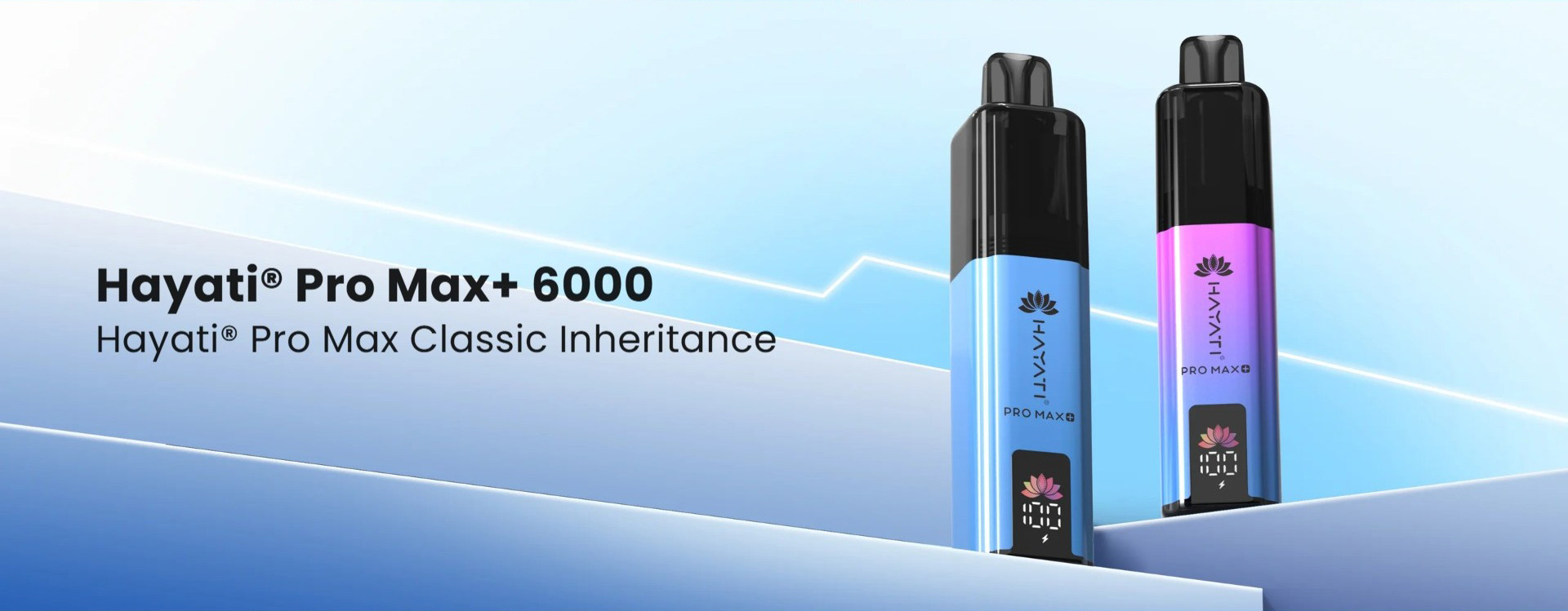 Hayati 6000 Puffs Jednorazowy Vape z wyświetlaczem LED