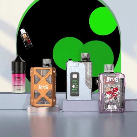 DE012 E-papierosy jednorazówka 7000 Puffs z możliwością ładowania i regulowanym przepływem powietrza ATVS Vape