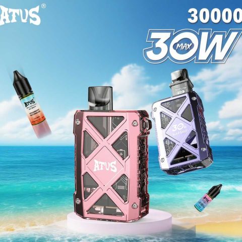 DE012 E-papierosy jednorazówka 7000 Puffs z możliwością ładowania i regulowanym przepływem powietrza ATVS Vape