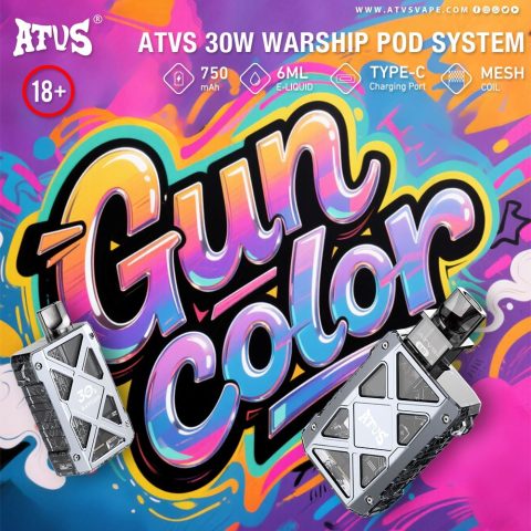 DE012 E-papierosy jednorazówka 7000 Puffs z możliwością ładowania i regulowanym przepływem powietrza ATVS Vape