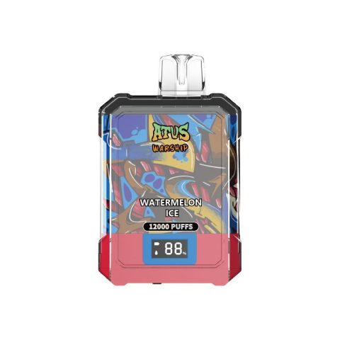 DE013A E-papierosy jednorazówka 12000 Puffs z wyświetlaczem LED i regulowanym przepływem powietrza