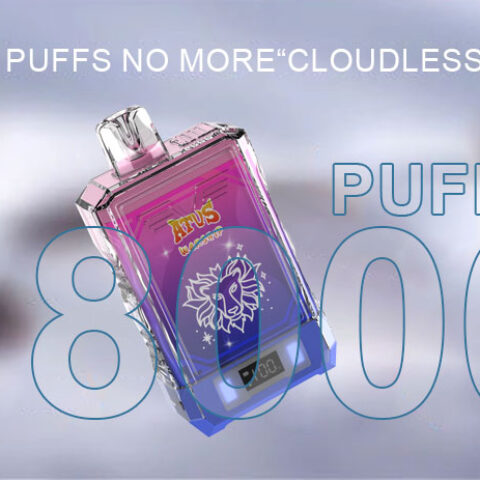 DE015 E-papierosy jednorazówka 18000 Puffs z wyświetlaczem LED i regulowanym przepływem powietrza, ładowany ATVS Vape