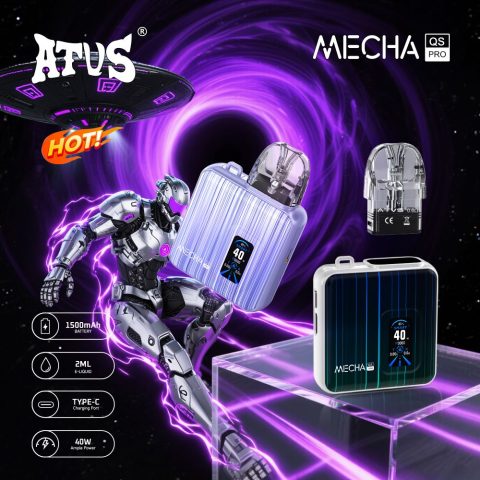 DE019PRO możliwością ponownego napełniania Pod z Urządzenie systemowe z zestawem kapsułek ATVS Vape