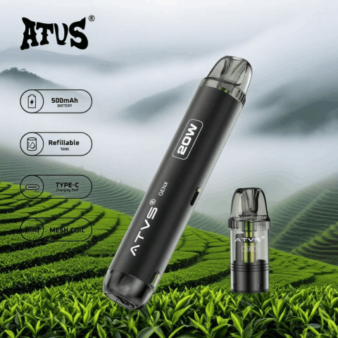 DE020 Zestaw urządzeń do napełniania wkładów z regulowanym przepływem powietrza MTL RDL ATVS Vape