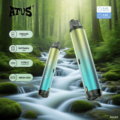 DE020 Zestaw urządzeń do napełniania wkładów z regulowanym przepływem powietrza MTL RDL ATVS Vape