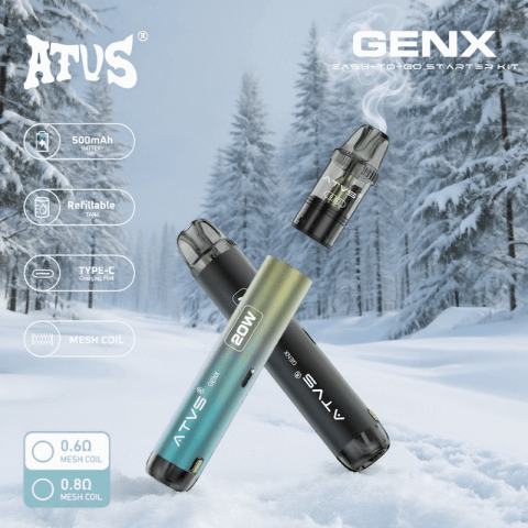 DE020 Zestaw urządzeń do napełniania wkładów z regulowanym przepływem powietrza MTL RDL ATVS Vape