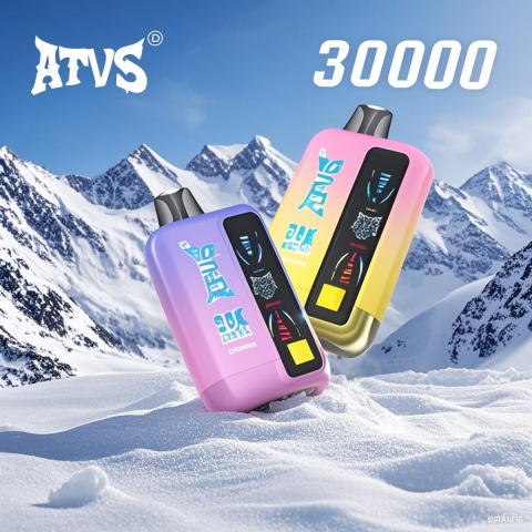DE026 30000 puffs wepomable vape z ekranem wyświetlającym LED i regulowanym przepływem powietrza ATVS Vape