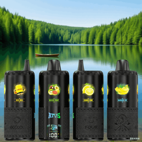 DE030 60000 Puffs Jednorazowy Vape z inteligentnym wyświetlaczem i możliwością szybkiego ładowania smaku ATVS Vape