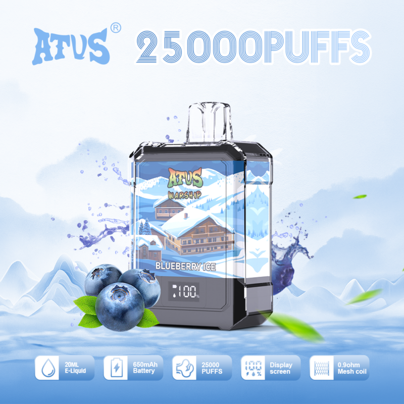 Ice Vape Smaki Polska/ 25K Puffs ATVS Disposable Vape 2026